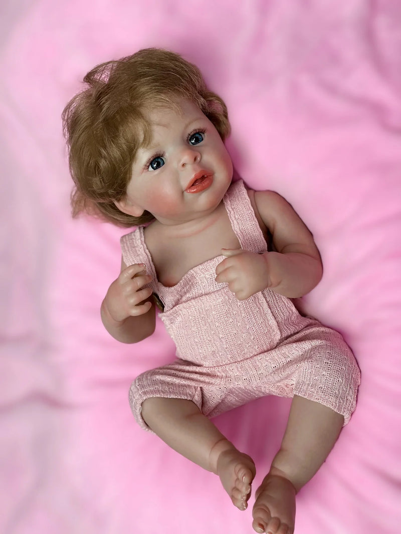 Bebê Reborn Gêmeos Júnia e Júnior - 50 CM - Corpo todo de Silicone